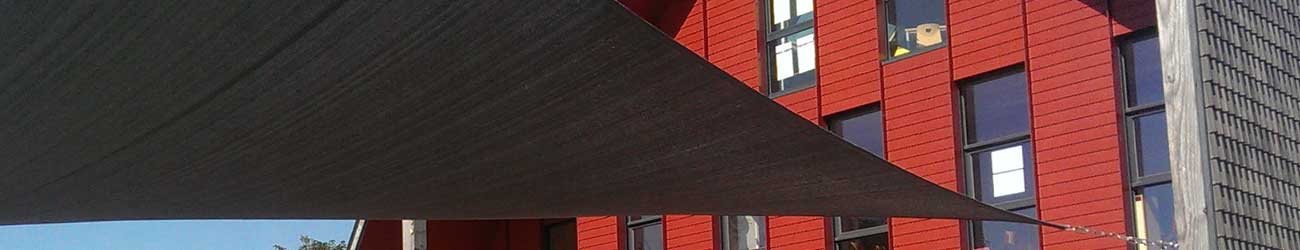 Waterdoorlatende schaduwdoeken